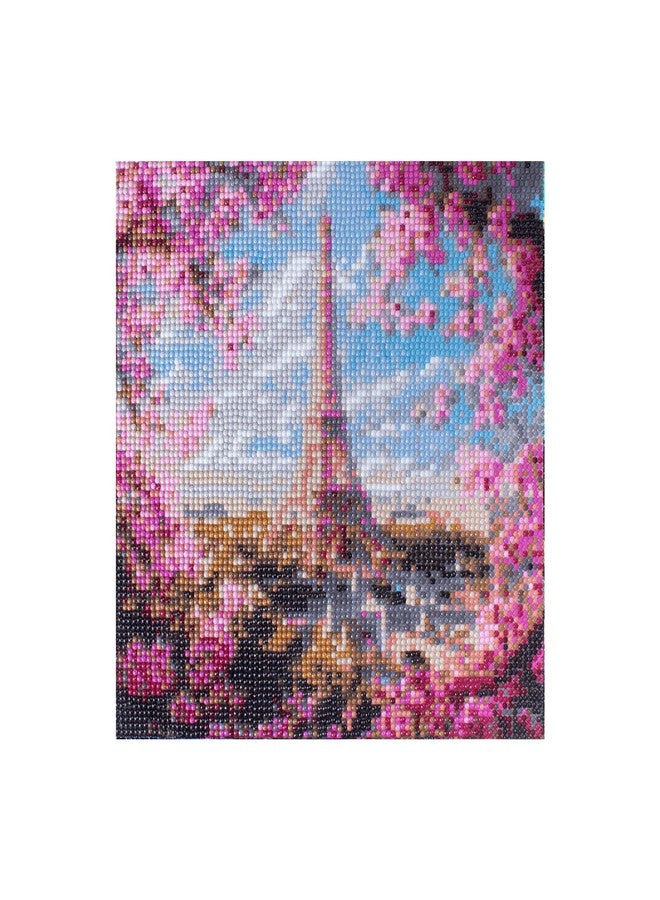 itsy-bitsy Itsy Bitsy DIY 5D Diamond Painting Kit Blossoms in Paris 30 X 30CM 1pc | Art & Craft, Creative, Fun & Activity Kit | Gift for Kids, Adult - Image 1